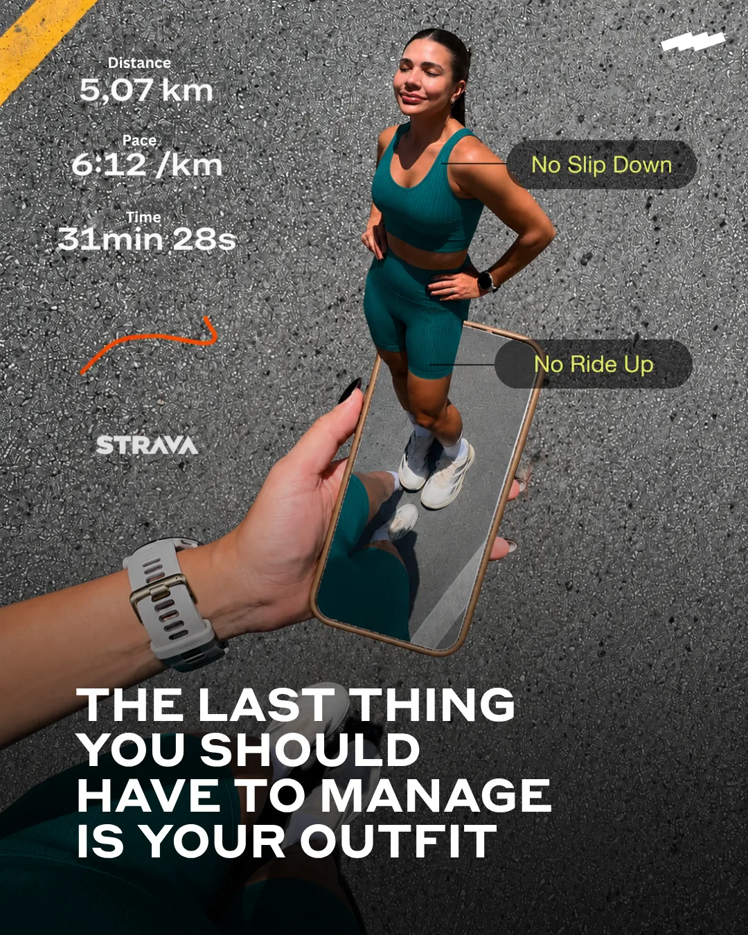 FEIER — Strava overlay
