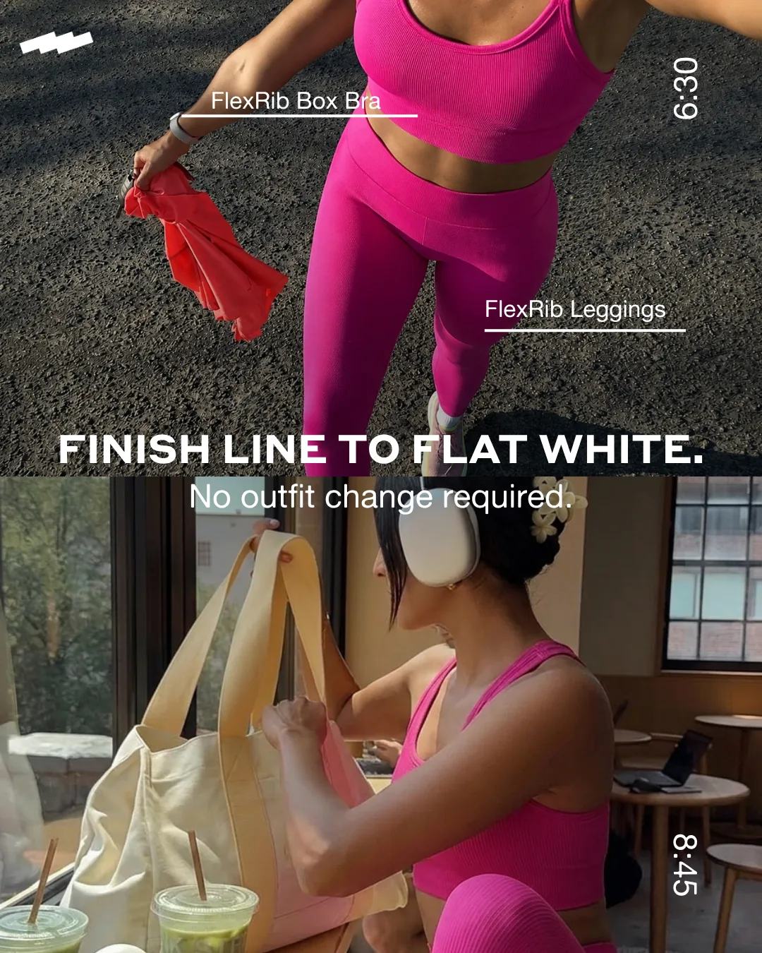 FEIER — finish line to flat white