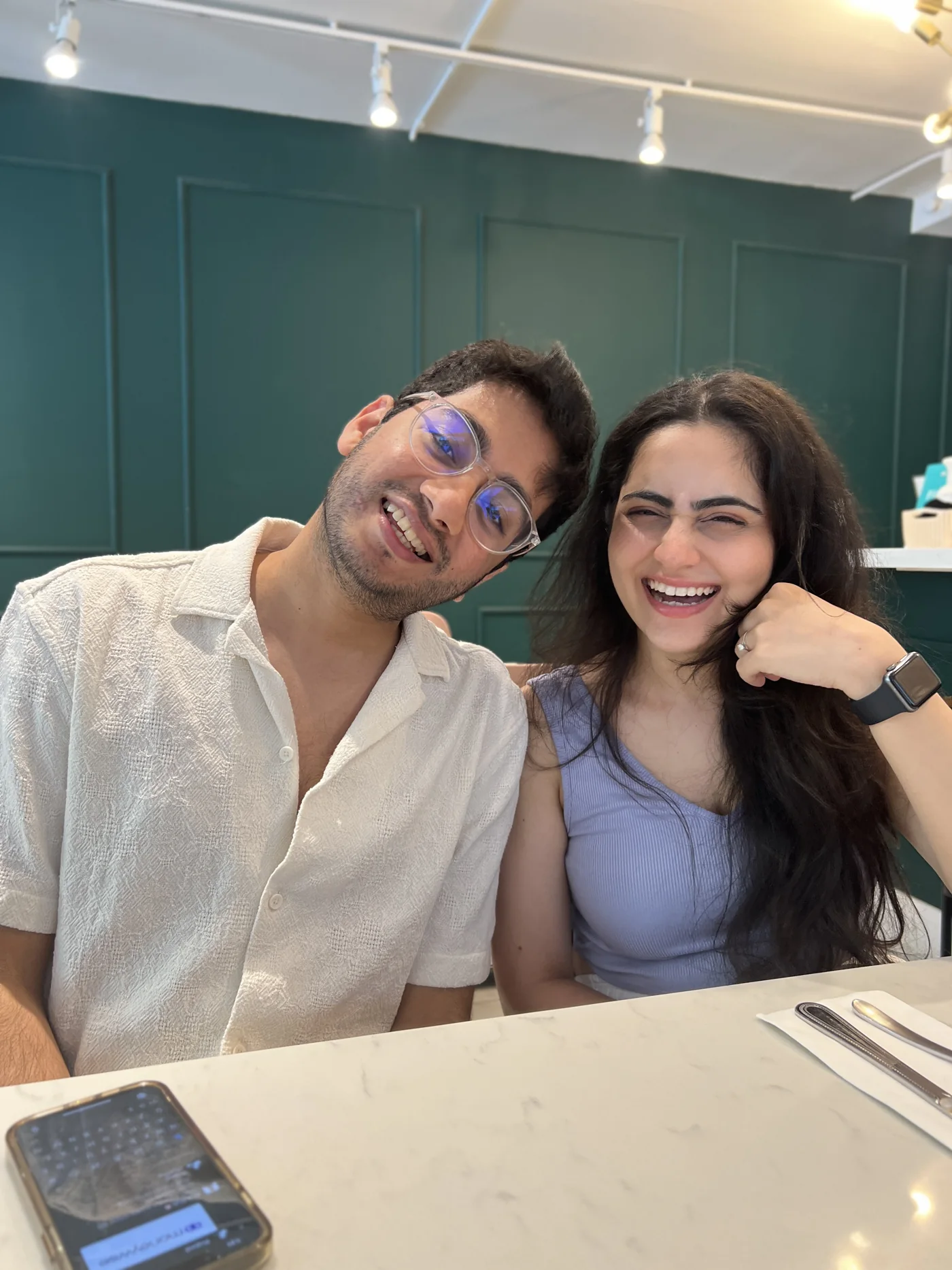 Shriti and Anuj, founders of &another